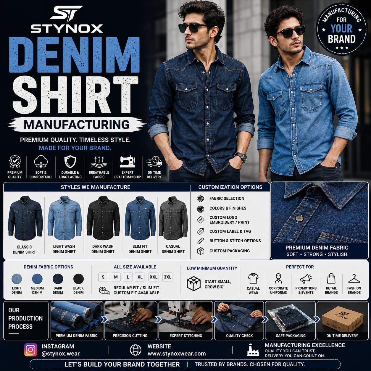 Denim Shirts