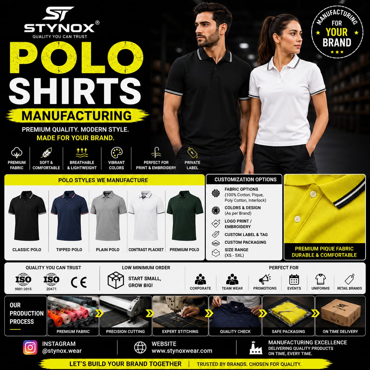 Polo shirts