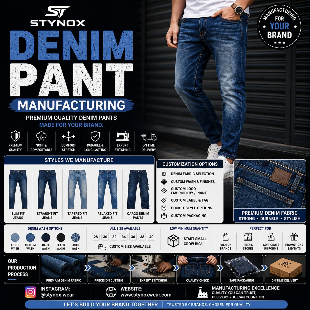 Denim Pant
