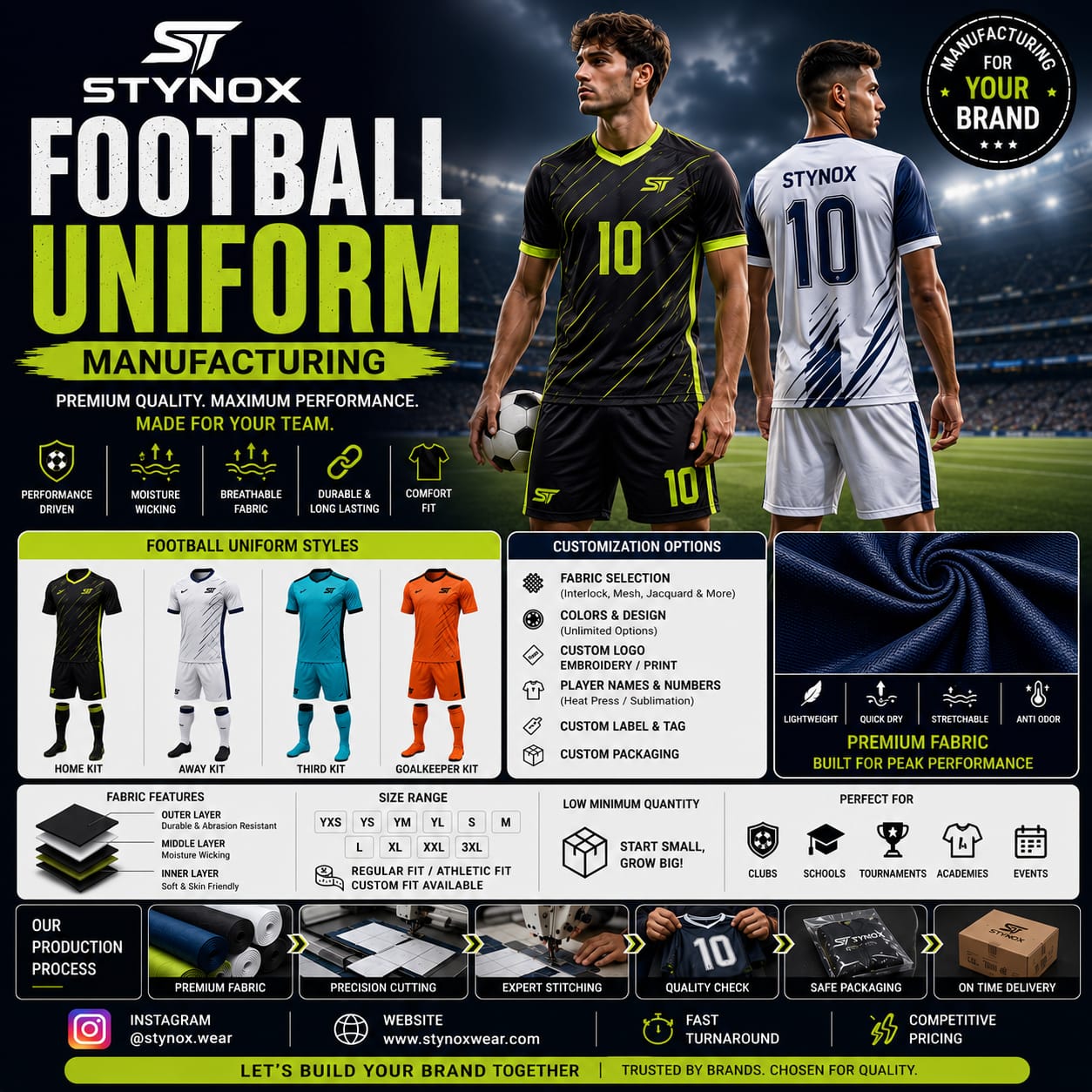 Football Uniforms