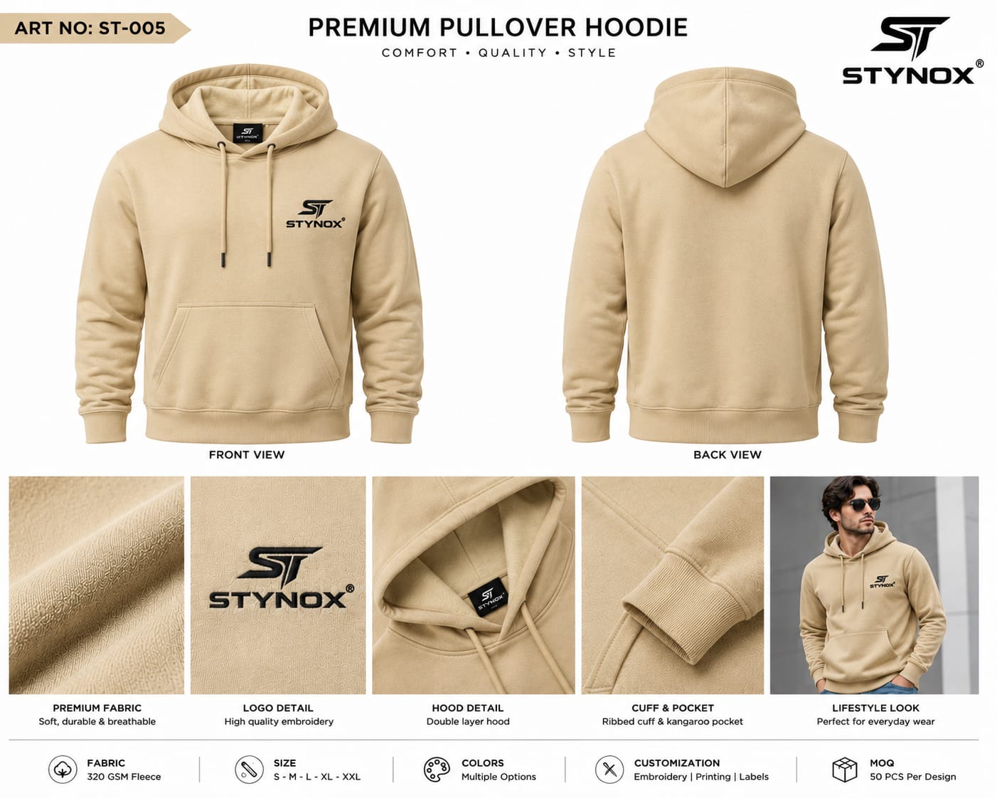 Pullover hoodie